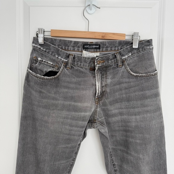 DOLCE & GABBANA | Gray washed denim - Picture 2 of 13